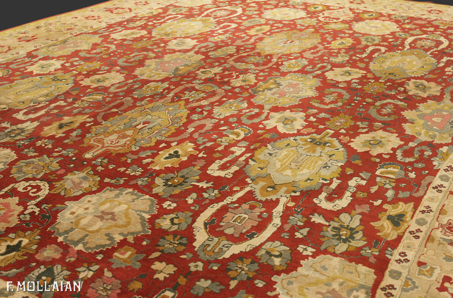 Semi-Antique German Tetex Carpet n°:26816995
